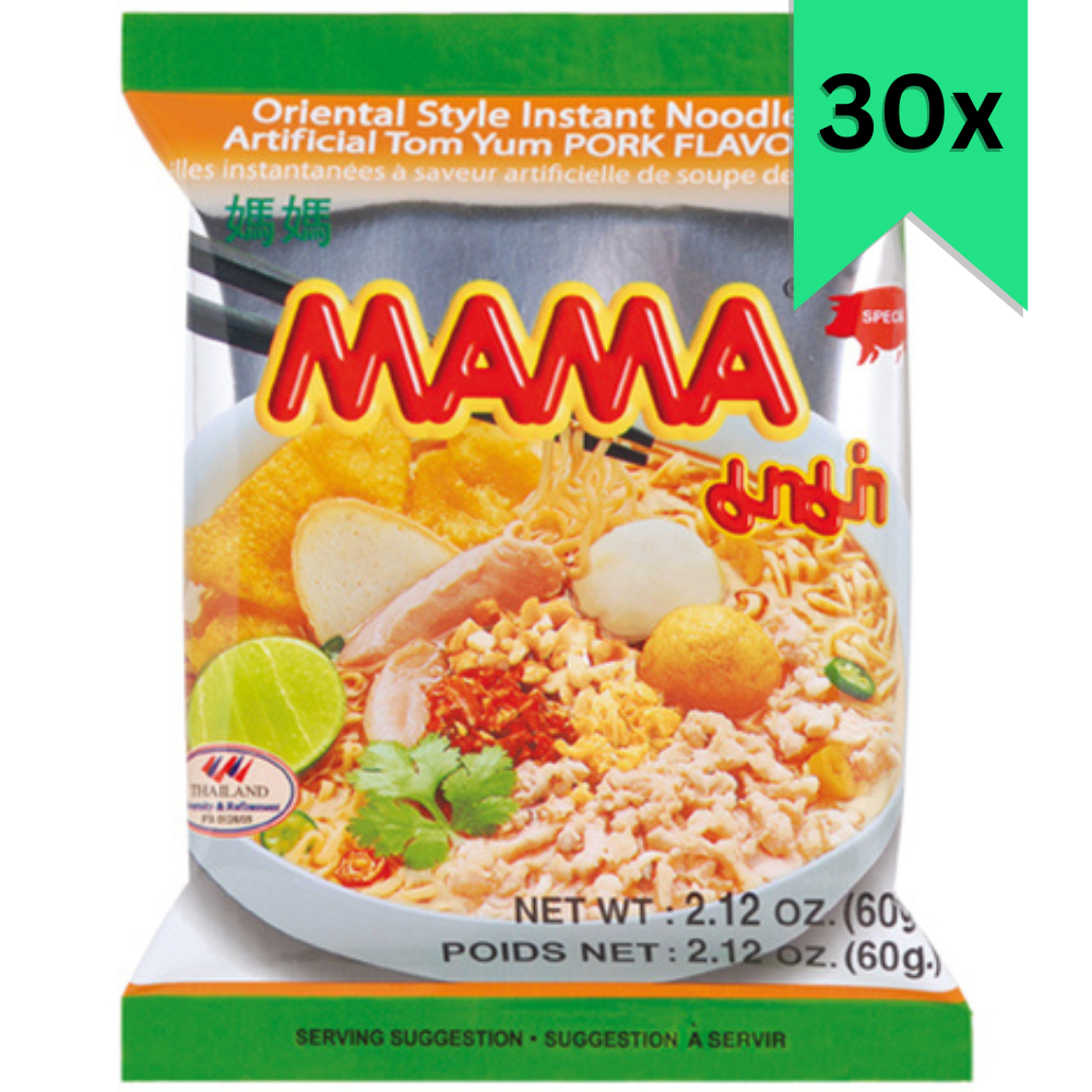 Mama Instant Nudeln Tom Yum Schweinefleisch