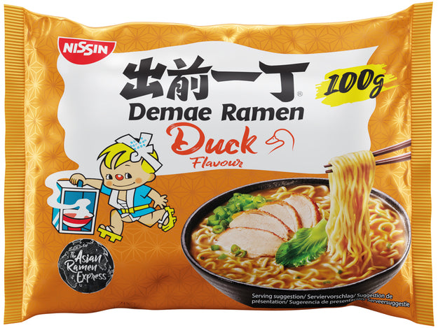 Nissin Demae Ramen Instant Nudeln Ente
