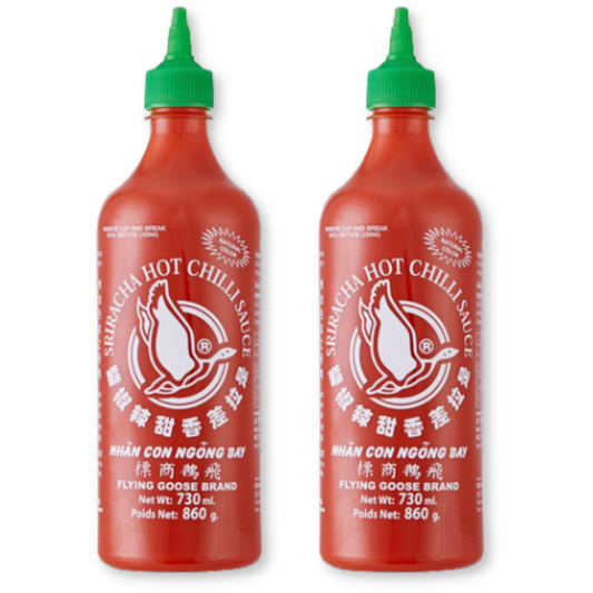 Flying Goose Sriracha scharfe Chilisauce, 2x730ml