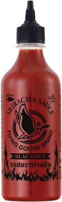 Flying Goose Sriracha Chilisauce "Blackout", 455ml
