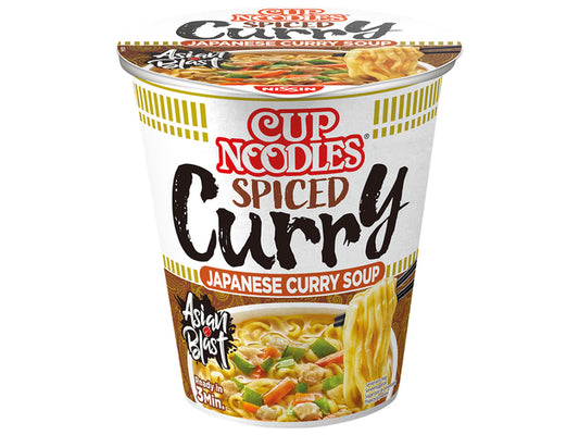 Nissin Instant Nudeln Curry