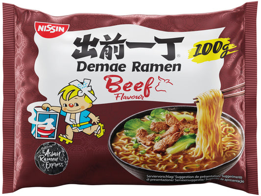 Nissin Demae Ramen Instant Nudeln Rindfleisch