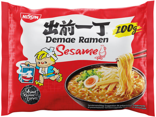 Nissin Demae Ramen Instant Nudeln Sesam