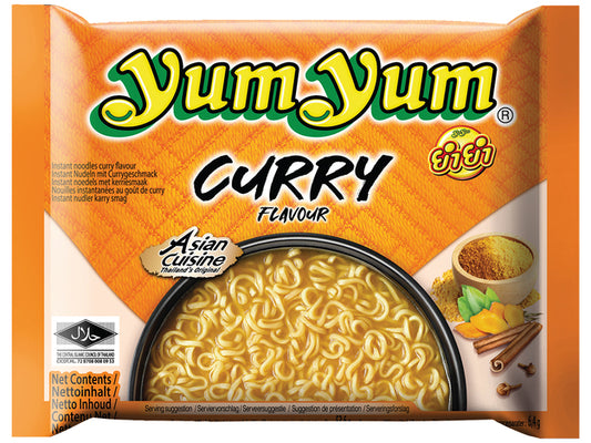 Yum Yum Instant Nudeln Curry